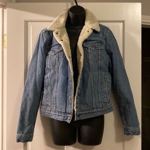 Levi’s Women’s Sherpa Jean Trucker Jacket
